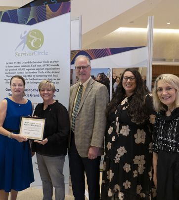 BCRC Receiving Award